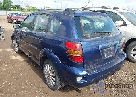 2004 Pontiac Vibe from USA, damaged, VIN 5Y2SL62814Z415514